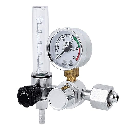 0-25MPa Argon-Durchflussmesser-Regler, G5 / 8 Argon-Gaz-Druckregler-Schweißgas-Durchflussmesser für Mig-Wig-Schweißen