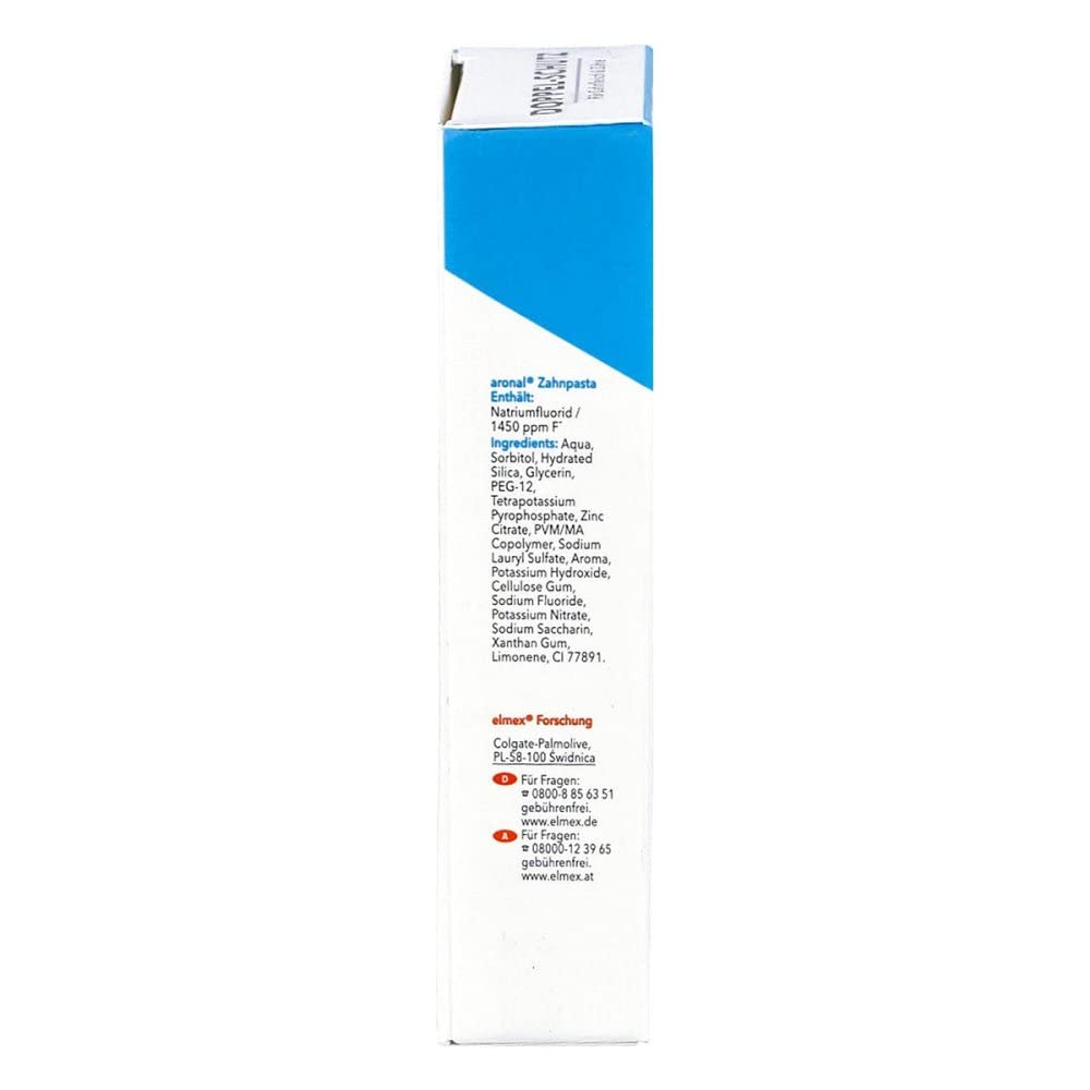 Elmex PL04381A Pasta Do Zębów, 2 x 12 ml