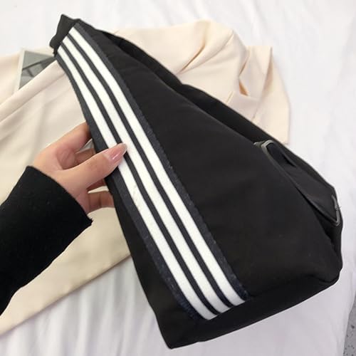 Image of CALANDIS Women Shoulder Bag Nylon Pouch Ladies Handbag for Shopping Working Commuting | I2