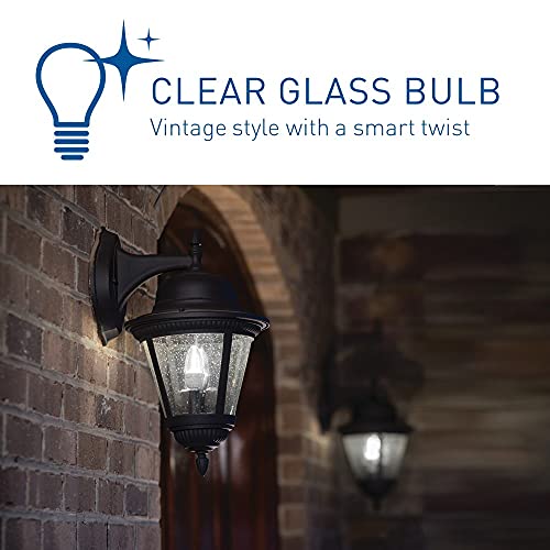 Cree Lighting CMB11-40W-AL-9TW-GL Cree Connected Max Smart Led Vintage Glass Filament Bulb B11 Candelabra 40W Tunable White thumb #6