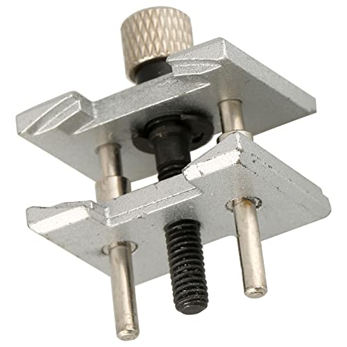 Jenngaoo 2 Pièces Support de Mouvement de Montre, Porte-Boîtier Réglable Réversible en Métal, Outil de Réparation pour Horlogers et Bijoutiers (Taille S + L) – vue 5