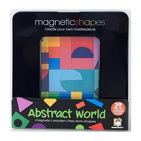 Magnetic Shapes Abstract World Puzzle Cover