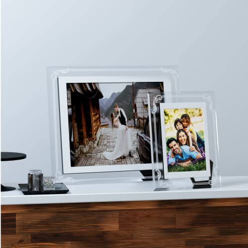 Mothers Day Gifts From Daughter Picture Frame,Photo Frames With High Definition Break Free Acrylic Glass For Tabletop Or Desktop Display (4X6 Inch,Horizontal Or Vertical) #TOP6