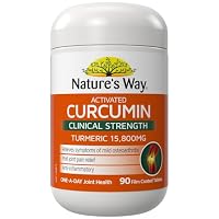 Nature's Way Activated Curcumin Turmeric Concentrate 90 Tablets