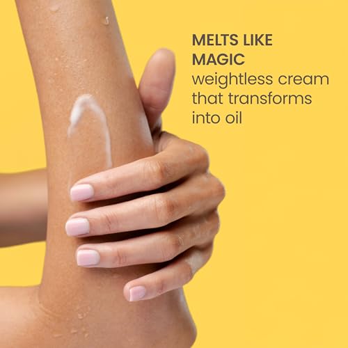 Image of Burt's Bees Boosted Body Moisturizing Melt With a Ceramide, Niacinamide and Peptide Complex, Intense Skin Hydration, Cream-to-Oil Body Lotion Helps Support Skin Barrier, Tropical Scented, 4 oz. Tube