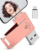 USB Stick 256 GB für Phone, Anyoug USB C Stick 4 in 1, USB 3.0 Foto Stick Speichererweiterung Flash Drive 256GB Speicher Stick für Handy PC iOS OTG Android Laptop Tablet