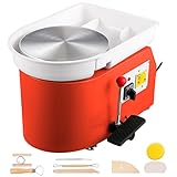 VEVOR Pottery Wheel 28cm Pottery Forming Machine 350W Electric Pottery Wheel with Adjustable Feet...