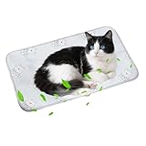PETCUTE Pet Cooling Mat for Dogs and Cats,Dog Cooling Mat,Breathable Cat Self Cool Ice Pads,Washable Lightweight Pet Pad Blanket Bed,Summer Cool Tech Fabric,for Indoor & Outdoor Floor, Car Seats XL