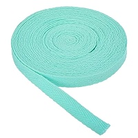 Cotton Twill Tape 5/8 Inch X 10 Yards - Herringbone Webbing For Sewing, Craft & Gift Wrapping (Army Green) - View #4