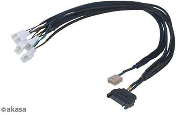 Akasa AK-CBFA07-45 Flexa FP5S PWM Splitter Cable
