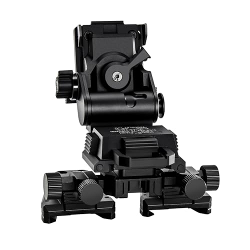 GOYOJO Night Vision Goggles Mount – NVG Helmet Mounting Bracket, Adjustable Night Vision Binocular Connector for Helmet Mount System | Lightweight, Stable, and Quick-Detach Design