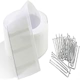 Photo Gallery homevortex nastro plissettato per tende, 6 metri, con 15 ganci in metallo per tende da finestra, accessori da cucito, decorazione per la casa, drappeggi, nastro plissettato, creatore di tende Photo Gallery homevortex nastro plissettato per tende, 6 metri, con 15 ganci in metallo per tende da finestra, accessori da cucito, decorazione per la casa, drappeggi, nastro plissettato, creatore di tende