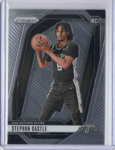 2024-25 Trading Card Prism #234 Stephon Castle RC - Rookie Year - San Antonio