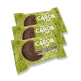 Missy J's Pack of 3 Organic Mint Carob Cups, 0.9 oz Coconut Sugar Carob Vegan and Gluten-Free | Heal