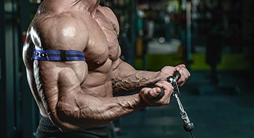 BFR BANDS Blood Flow Restriction Bands, Exercise Straps for Occlusion Training, Gym Workout & Weight Lifting, Resistance Bands Help Increase Muscle Mass in Women & Men