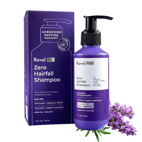 Image of Ravel PRO Anti-Hairfall Shampoo for men /women, Reduces Hair Fall & Strengthens Roots, Promotes Hair Growth & Adds Volume, For All Hair Types-150ml