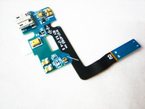 BisLinks® Pour Samsung Galaxy Note 2 II GT-N7100 ~ USB Dock Connector Charging Port + Microphone Flex Cable Ribbon ~ Mobile Phone Repair Part ReplacementS