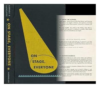 Hardcover On Stage, Everyone [By] Grace Barnes [And] Mary Jean Sutcliffe Book