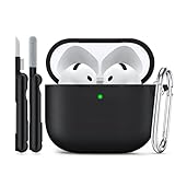 cover airpods apple amazon Materiale morbido e resistente: compatibile con AirPods 4 custodie in silicone flessibile di alta qualità per una sensazione confortevole. È leggero, resistente e progettato per essere comodo da indossare anche per le pelli sensibili. Protegge la custodia da graffi, sudore e umidità leggera