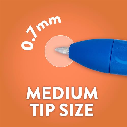 Image of Paper Mate InkJoy Gel Pens, Fashion Barrels, Retractable, Medium Point (0.7mm), Smooth Writing, Black Ink, 6 Count - Trendy Office Supplies