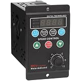 Uhjoe 400W AC220V Motor Speed Controller Digital Display Motor Speed Controller Multifunctional Pinp