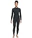Roxy Womens 3/2mm Swell Series Back Zip Fullsuit Wetsuit - Black | 2