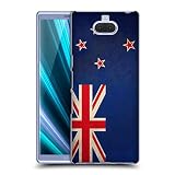 Head Case Designs Neuseeland Vintage Fahnen Harte Rueckseiten Handyhülle Hülle Huelle und Passende Designer Hintergrundbilder kompatibel mit Sony Xperia XA3 / Xperia 10