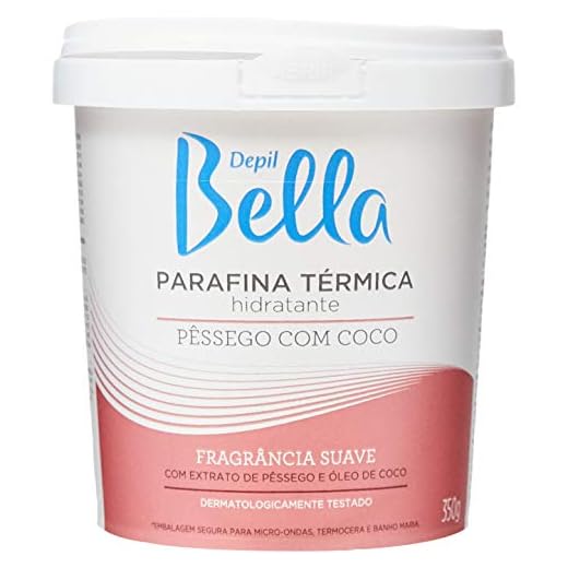 parafina Térmica Hidratante Profissional, Depil Bella, 350G
