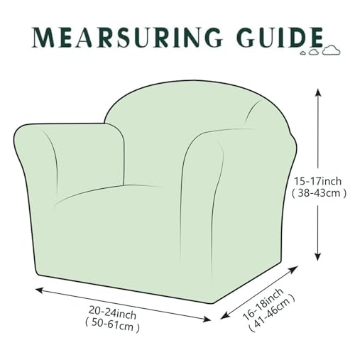 ZHUIYUAN Kids Sofa Cover Child's Chair Cover High Stretch Kids Sofa Cover Mini Size Sofa Slipcovers 1 Seat Armchair Couch Cover for Children/Toddlers/Baby