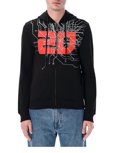 Sweat à capuche Fabio Quartararo 20 El Diablo Cyber MotoGP noir pour homme