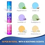 Shower Steamers, 18 Pack Set Shower Bombs with 6 Organic & Natural Fragrance, Self-Care & Relaxation Presents for Women and Men, Ideal for Personal Care and Birthday, Valentine's Day Presents - Image 2