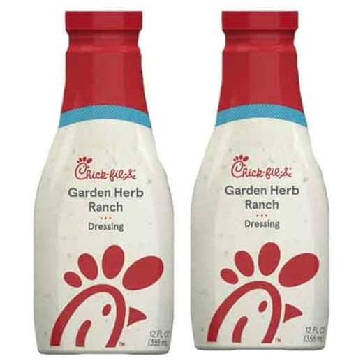 Chick-Fil-A Refrigerated Salad Dressings, 2-Pack 12 fl. oz. Bottles (Garden Herb Ranch)