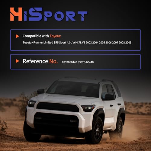 HiSport 8332060440 Fuel Tank Float Gauge Sending Unit Fuel Level Sensor - Compatible with Toyota 4Runner Limited SR5 Sport 4.0L V6 4.7L V8 2003-2009 - Replaces 83320-60440