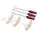 Produktbild EXLECO Reifenheber Reifen 3er Set Montiereisen Tire Spoons Lever Iron Reifenheber montierhebel mit 3Pcs Rad Felge Protektoren für Motorrad Fahrrad Reifen