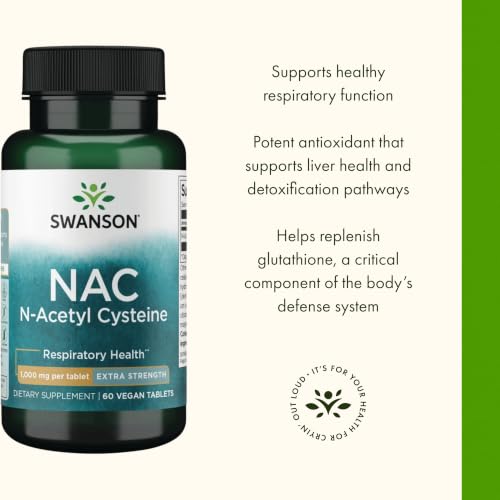 Swanson Extra Strength NAC Tablets