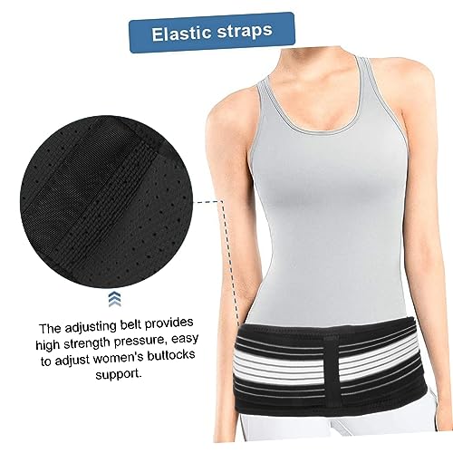 Faja de soporte pélvico para mujeres banda abdominal para recuperación miniatura 4