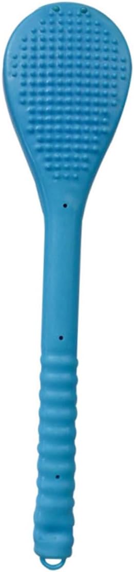 High Elasticity Silicone Massage Stick Double-Sided Hollow Pat Hammer for Body Acupressure and Fatigue Relief Non-Slip Handle Handheld Massager for Shoulders Neck Back Waist Feet
