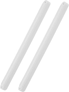 Plastic Drawer Track Slide Rail 9.25 Inch Smooth Sliding Guide for Drawers Wardrobes Keyboard Accessories