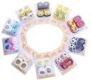 NAVYZONE Baby Cute Stylish Bootie, Socks Shoe | Antislip | First Walker For Infant (0-12 Months) 2 Pair (Girls- 2 Pair) gallery image