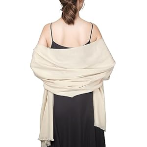 RUI VTRON Shawl Wraps for Women Pashmina Shawls and Wraps for Evening Dresses Large Soft Scarf Winter Scarf Wedding Shawl…