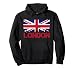 London Skyline UK England Union Jack Pullover Hoodie