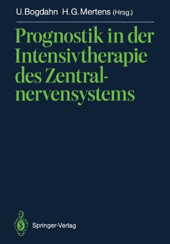 Prognostik in der Intensivtherapie des Zentralnervensystems (1989-01-20)