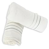 100% Cotton 700 GSM Premium Bath Towel Set for Hotel and Spa - Maximum Absorbency and Softness by Mayfair Linen( Pack of 2)