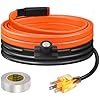 3FT Heat Tape for Water Pipe Freeze Protection 8W/FT - 8
