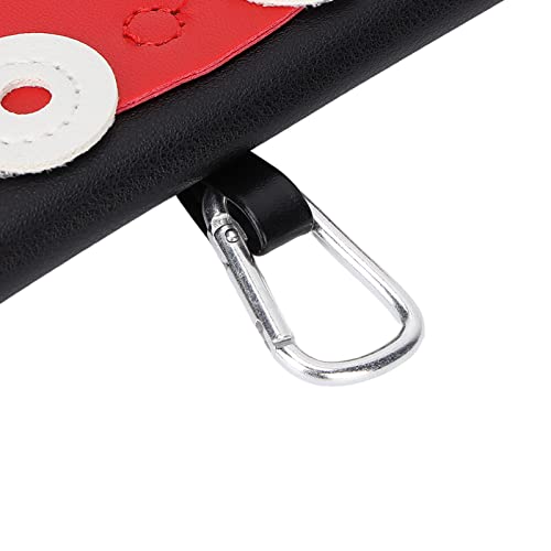 Estojo para óculos de sol, portátil Snap Design Bolsa de óculos anti-arranhões decorativa para viage