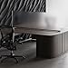 OBEX Acrylic Free Standing Screen, Divider for Desk Privacy Home & Office Partitions for Table Top Workstation, Portable Cubicle Panel for Work, 24