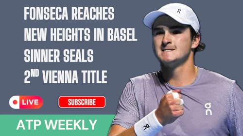 Page de couverture de ATP Weekly: Joao Fonseca storms to Basel title as ADF falls short again | Sinner beats Zverev for second Vienna title | Saudi Arabia gets Masters 1000 | Paris Masters Preview