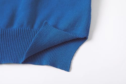 Image of Girls' Cardigan Sweater [Cute Petal Buttons] Cotton Long Sleeve Crewneck Uniform Sweater for 5-14 Years Girls