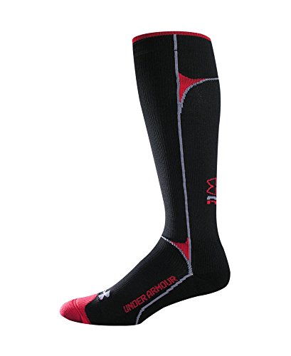 Under Armour Mens Circulare Compression Otc, black/Red, Large