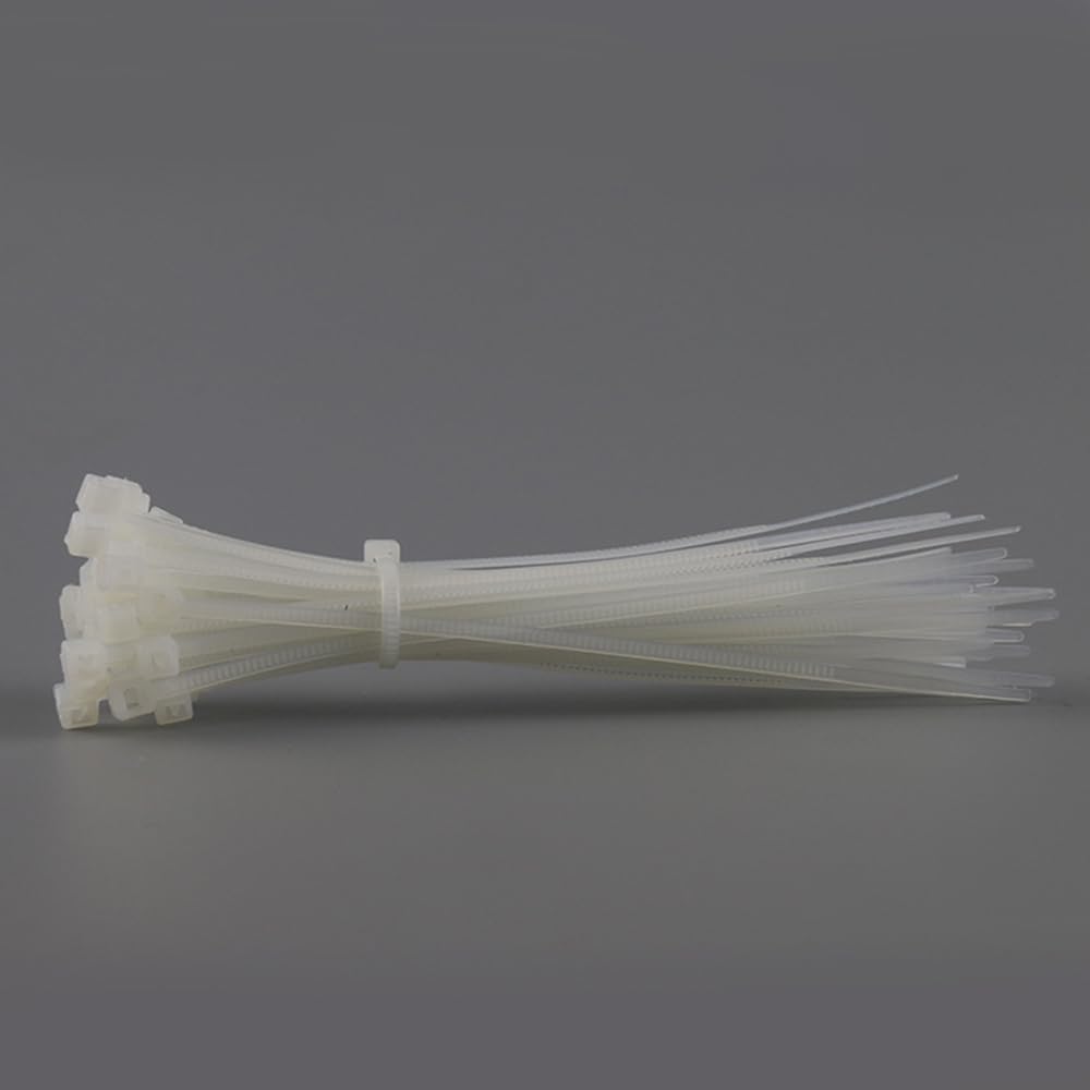 100 Pcs 150 X 1.8Mm Electrical Cable Tie Wrap Nylon Fastening Black